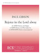 Rejoice in the Lord Always SATB choral sheet music cover